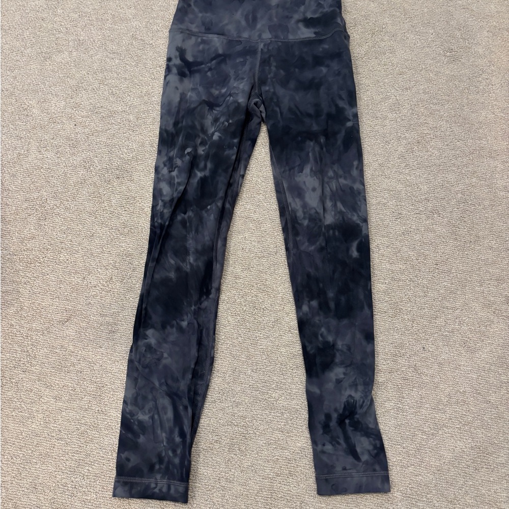 Lululemon Align Black Tie-Dye Leggings